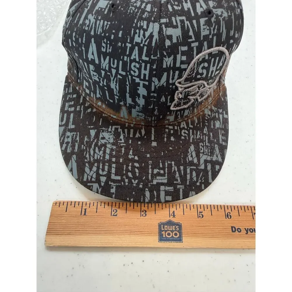 Metal Mulisha Black L XL Flexfit Fitted Cap Hat Motocross BMX Streetwear Logo